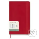 Moleskine – 12-mesačný týždenný plánovací zápisník (diár) 2026 - červený