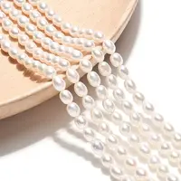 Natural Cultured Freshwater Pearl Beads Strands