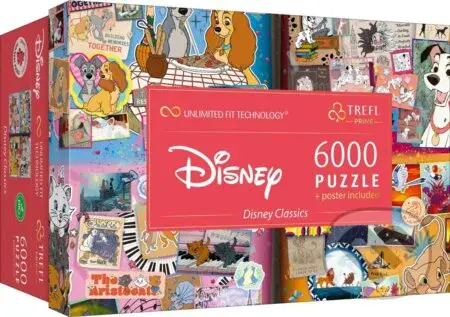 Puzzle UFT: Velká kniha Disney - puzzle z kategorie Disney