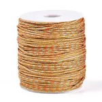 100M Segment Dyed Round Nylon & PET & Polyester Metallic Braided Cord