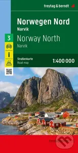 Norsko sever 1:400 000 / automapa,Norsko sever 1:400 000 / automapa