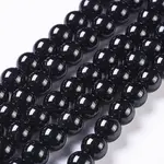 Natural Black Onyx Beads Strands