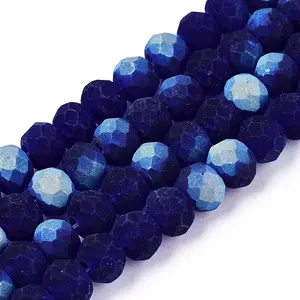 Transparent Glass Beads Strands