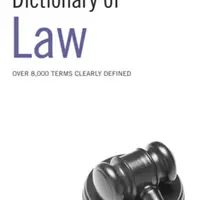 Dictionary of Law