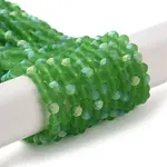 Transparent Glass Beads Strands