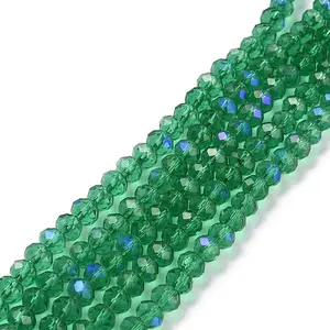 Electroplate Glass Beads Strands