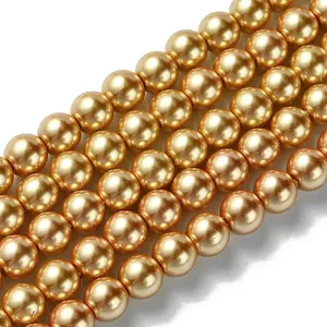Eco-Friendly Glass Pearl Beads Strands
