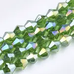 Electroplate Glass Beads Strands