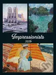 Nástenný kalendár Impressionists 2026 (univerzálne kalendárium)