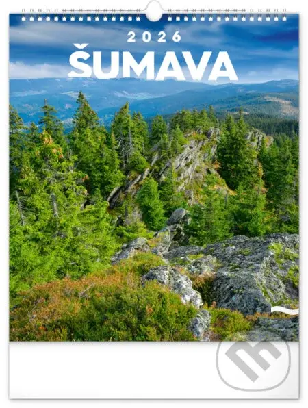 NOTIQUE Nástěnný kalendář Šumava 2026
