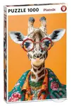 Crazy Giraffe - puzzle z kategorie Umělecké