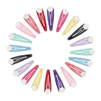 Spray Painted Iron Snap Hair Clips