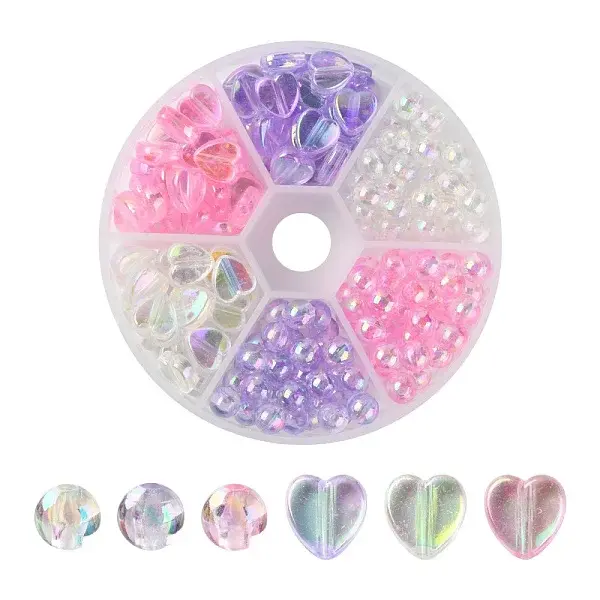 Eco-Friendly Transparent Acrylic Beads