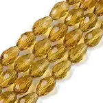 Transparent Glass Beads Strands