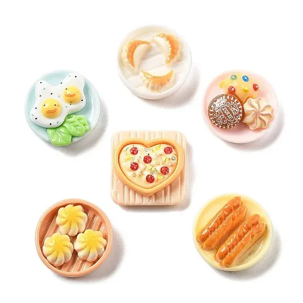 Mini Food Theme Resin Cabochons