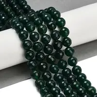 Natural Green Onyx Agate(Dyed & Heated) Beads Strands