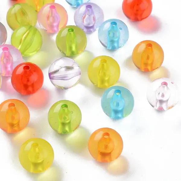 Transparent Acrylic Beads