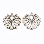 Undyed Natural Wooden Chandelier Components Links