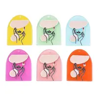 Translucent Cellulose Acetate(Resin) Pendants