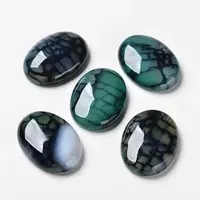 Natural Dragon Veins Agate Cabochons