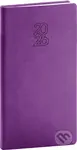 NOTIQUE Vreckový diár Aprint 2026 (fialový) (horizontálny)