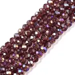 Electroplate Glass Beads Strands