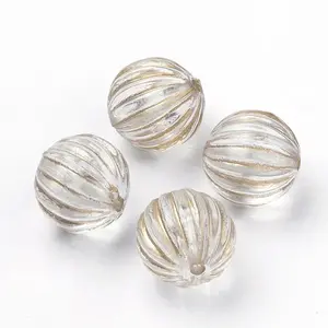 Plating Transparent Acrylic Beads