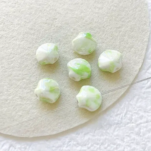 Shell Shape Handmade Porcelain Beads