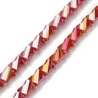 Electroplated Glass Beads Strands