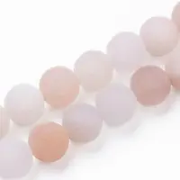 Natural Pink Aventurine Beads Strands