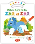 Maluj/Maľuj vodou ZAS a ZAS Dinosauři/Dinosaury - kniha z kategorie Omalovánky