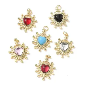 Heart Brass Pendants