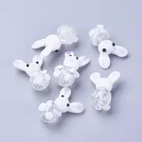 Handmade Bunny Lampwork Beads
