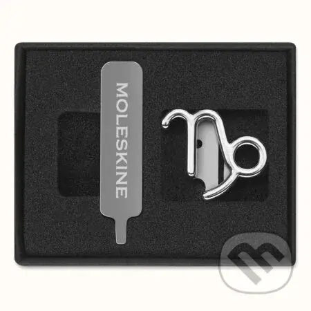 Moleskine  - ozdoba na zápisník - znamenie zverokruhu Kozorožec