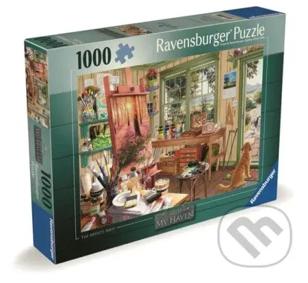 Umělcova chatka - puzzle z kategorie Umělecké