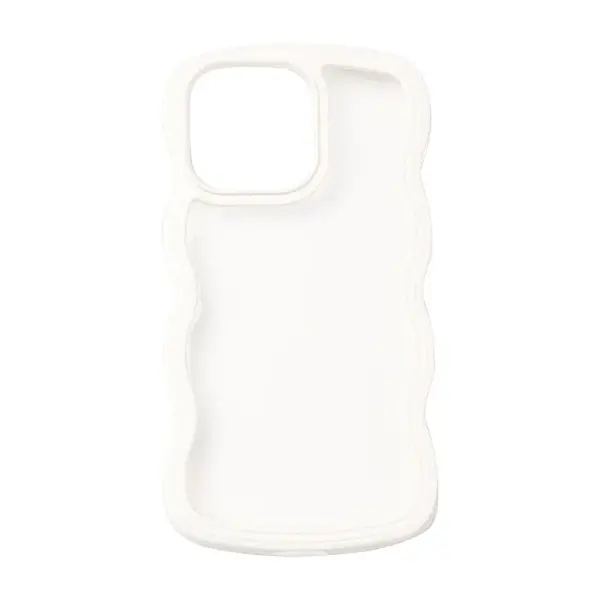 Wave Frame Clear Case TPU Plastic Mobile Phone Cover