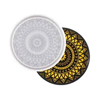 DIY Flat Round Cup Mat Silicone Molds