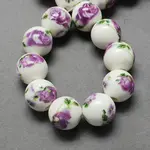 Handmade Printed Porcelain Beads