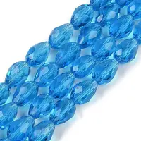 Transparent Glass Beads Strands