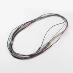 Korea Waxed Cotton Cord Necklace Making