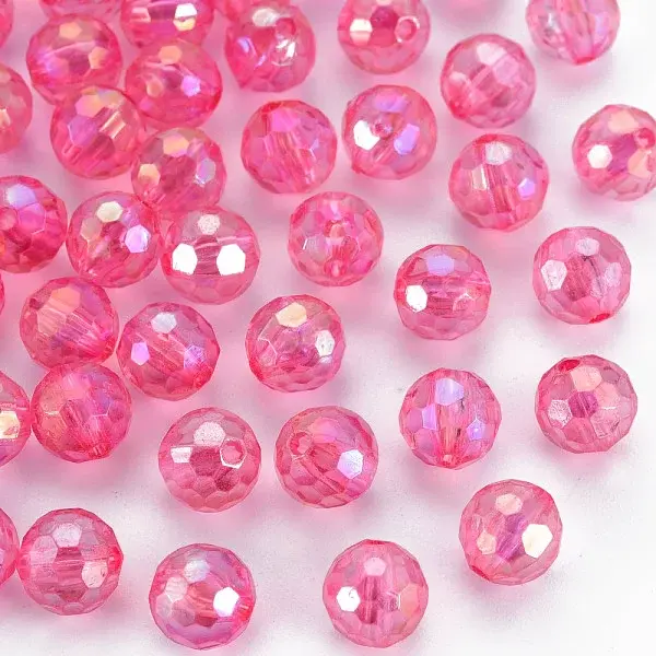 Transparent Acrylic Beads