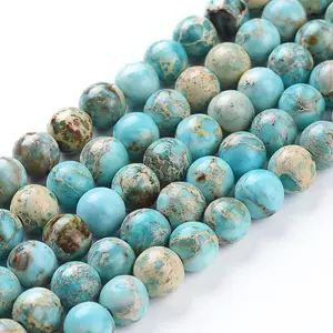 Natural Imperial Jasper Beads Strands