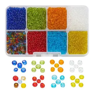 8 Colors Glass Seed Beads