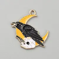 Alloy Enamel Pendants