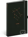 Notes Zvěrokruh - Gemini (Blíženci) (linkovaný s gumičkou na uzavření)