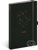Notes Zvěrokruh - Gemini (Blíženci) (linkovaný s gumičkou na uzavření)