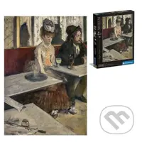 Puzzle Edgar Degas: V kavárně - puzzle z kategorie Umělecké