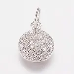 Brass Cubic Zirconia Pendants