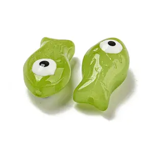 Handmade Transparent Glass Beads