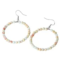 Fashionable Natural Emperor Hoop Earrings for Women